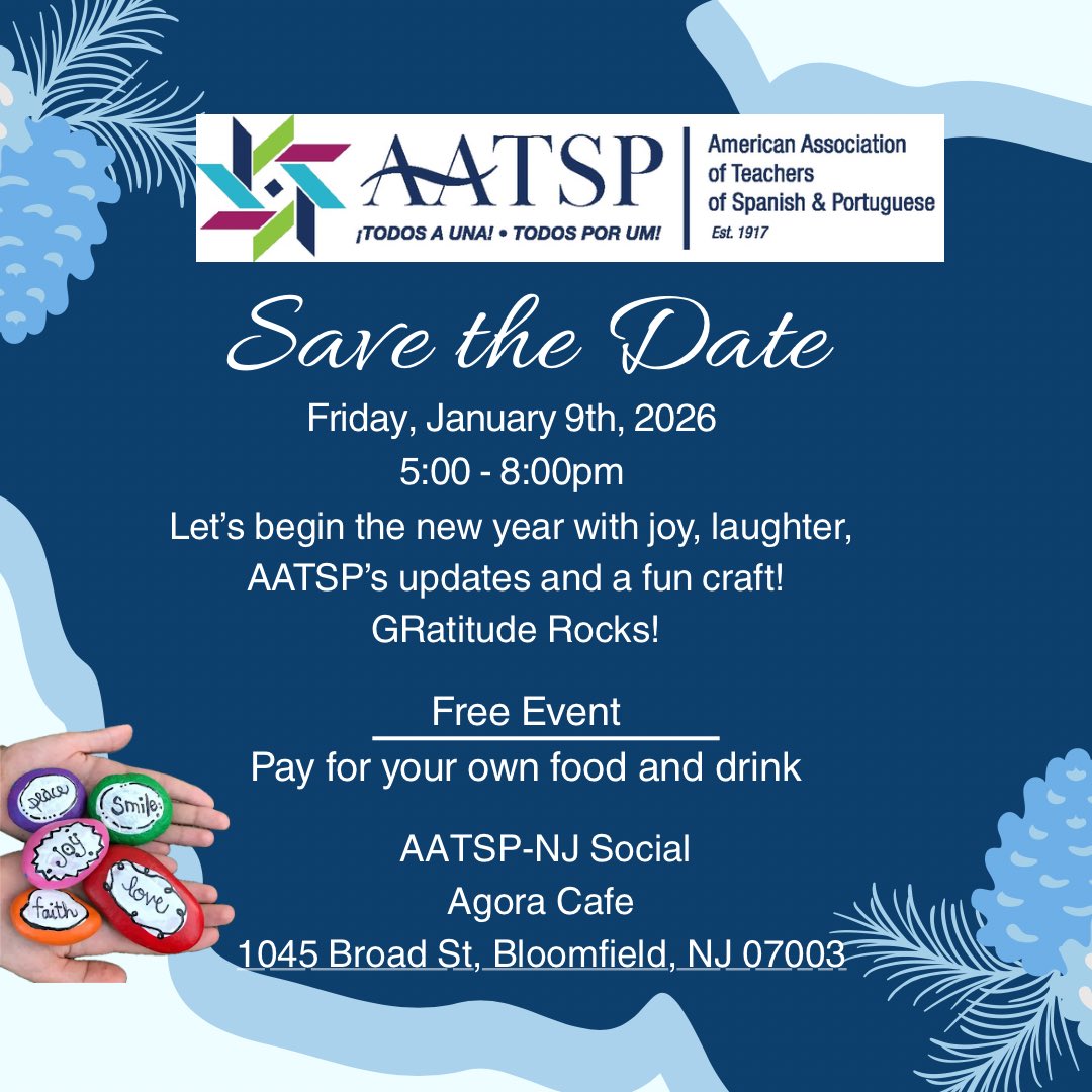Let’s get together for AATSP’s updates and fun craft!