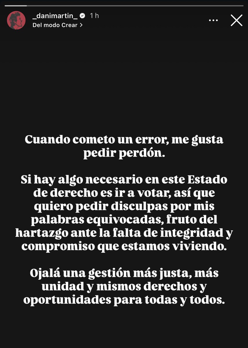 gisbert_ruben's tweet photo. Ni 24 horas…. Era esto o poner fin a su carrera.

¿Todavía hay quién duda que en una abstención masiva sería letal para este sistema podrido? Su brutal arremetida contra cualquiera que apoye dicha idea es la respuesta. https://t.co/eaXX0j8M90