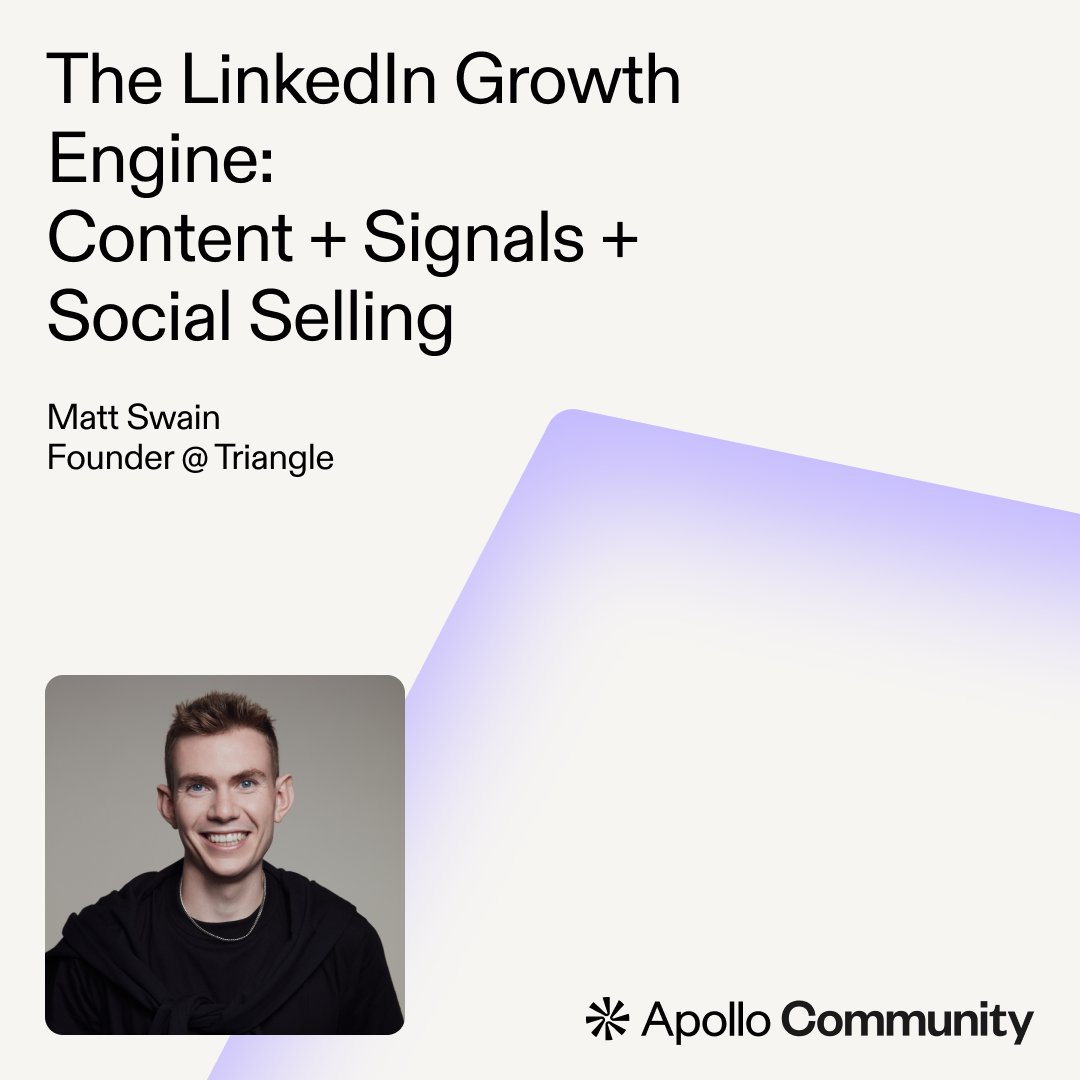 Apollo.io tweet media