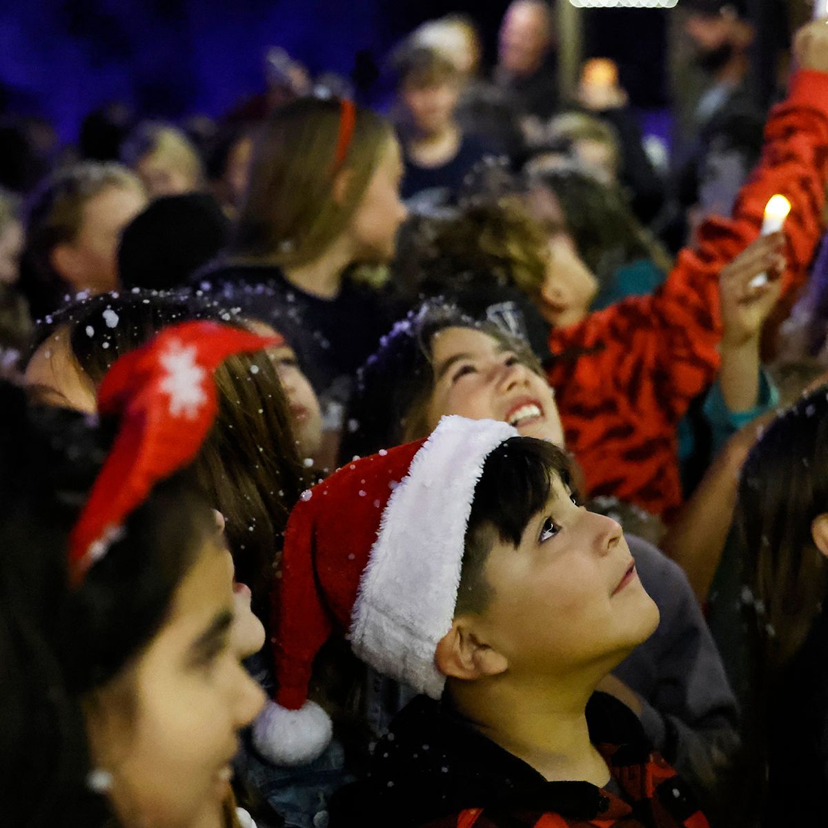 HelloMissionary's tweet image. Our Tree Lighting Kickoff to Advent was jam-packed with a flurry of activities, music, meaning...and snow. People of all ages enjoyed this special evening hosted by our church, school and preschool on Sunday. We celebrated the advent of hope, peace, joy, and love through Jesus!