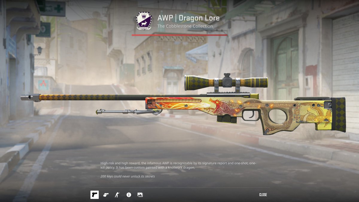We're giving away an AWP Dragon Lore (FT) worth $7,000 🎅

✅Follow <a href="/skinscom/">Skins.com</a> &amp; <a href="/pricempire/">Pricempire.com</a> 
✅Retweet this post
✅Tag two friends

One winner will be drawn on Christmas Day. Good luck 🎄🎁