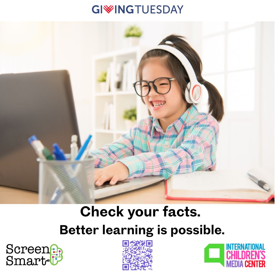 ICMediaCenter's tweet image. #ScreenSmart - ICMC takes on every challenge facing 21st century students. We use #neuroscience, logic and #empathy IRL to activate the mind and develop a child's inner-life. HELP US HELP CHILDREN TODAY - bit.ly/487AXTS⁠
⁠
#GivingTuesday #Crisis #MentalHealth #Family