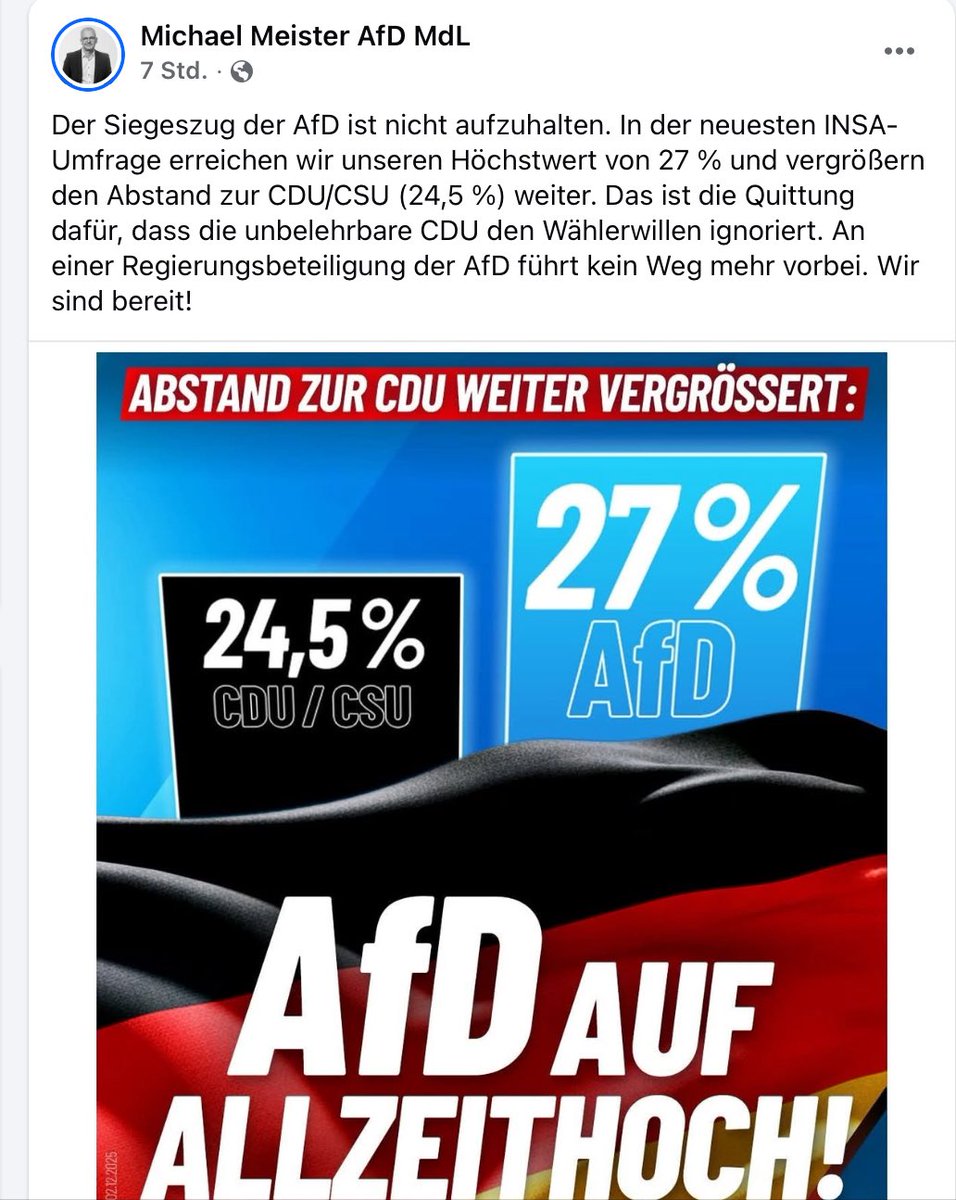 DerNorb's tweet image. Während die blaubraunen Faschisten von der #FCKAFD täglich tönen, wie „mächtig“ sie sind und von Alleinherrschaft träumen, zerlegt sich in #Rostock wieder mal die Stadtfraktion…
Der Verantwortliche Michael Meister schweigt und genießt derweil seine Diäten und Pension. 
🤡💩😱🥳