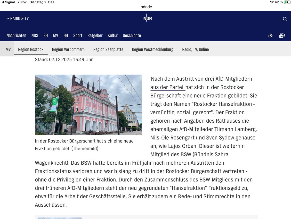 DerNorb's tweet image. Während die blaubraunen Faschisten von der #FCKAFD täglich tönen, wie „mächtig“ sie sind und von Alleinherrschaft träumen, zerlegt sich in #Rostock wieder mal die Stadtfraktion…
Der Verantwortliche Michael Meister schweigt und genießt derweil seine Diäten und Pension. 
🤡💩😱🥳