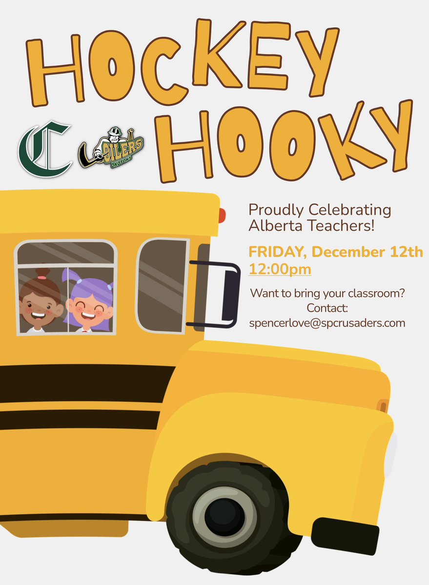 Skip class and come to the rink!

On December 12th, our game is at 12:00pm! We’re inviting a bunch of classrooms to come to the game. Contact spencerlove@spcrusaders.com for more details!