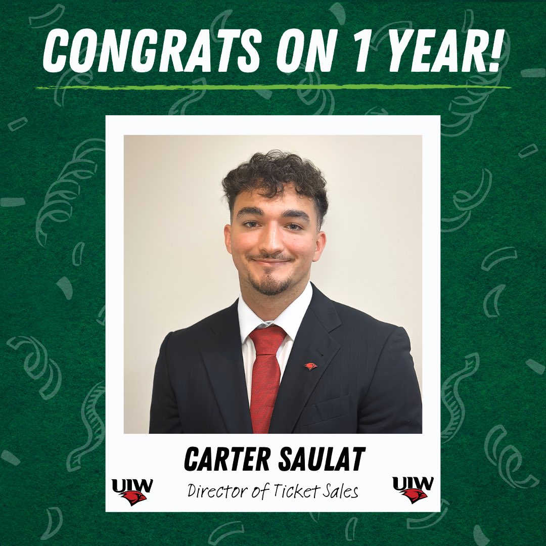 PeakSportsMGMT's tweet photo. Help us congratulate our very own Shelby Bordelon (SLU) and Carter Saulat (UIW) on their 1-year work anniversaries with Peak! 🎉 Thank you for all you do!

#KeepClimbing 🏔️ https://t.co/aW8mvFsQvO