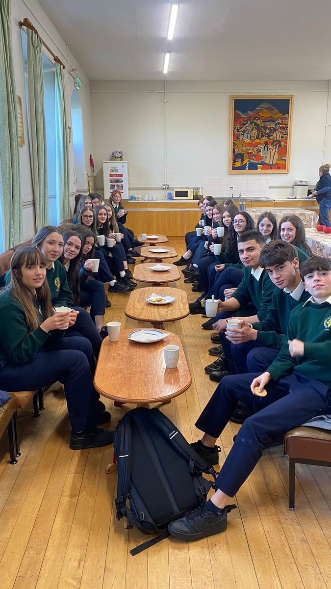 GallenSchool's tweet image. Gallen CS TY students enjoyed reflection and creative activities yesterday and today in De La Salle Retreat Centre, Castletown, County Laois. Students were encouraged to believe in themselves and to focus on recognising their unique abilities as they make their faith journey.