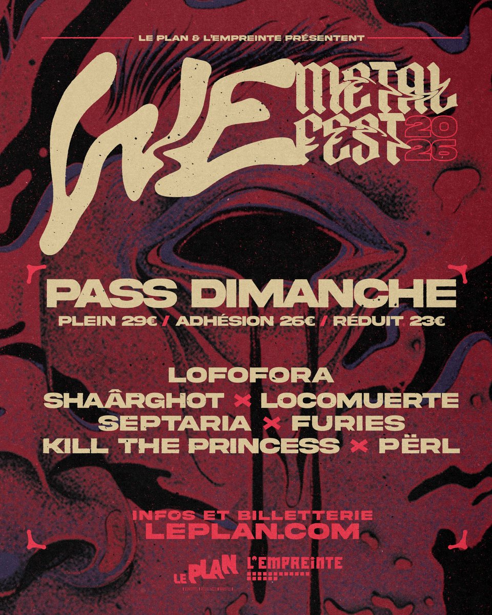 vintage_sof's tweet photo. 🔁Septaria 👉 Nous jouerons à l'édition 2026 du WE METAL FEST, pour la deuxième journée de l'édition ! Nous avons très hâte de vous y retrouver !

Billetterie online https://t.co/5X4SsaaYpP

À très vite !

@wemetalfest 
@le_plan91 
_________________
Promo @klonosphere https://t.co/B4jbiu9DBp