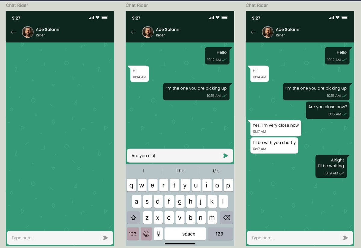 Nika007__'s tweet image. 🚧 Still a WIP

🧑‍💻 In-app chat screen designs