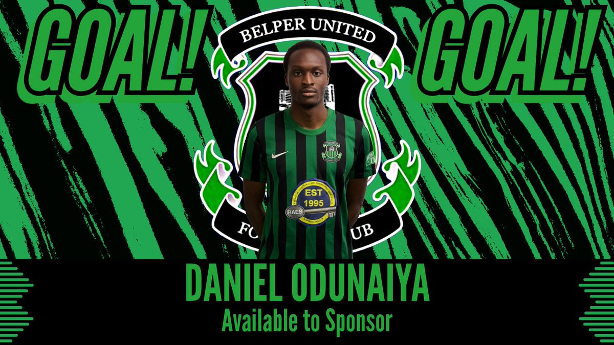 GOAL: Belper Town 1-1 BELPER UNITED - Daniel Odunaiya (45+4')