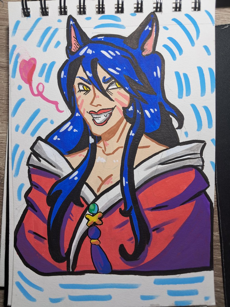 Ahri from #LeagueOfLegends