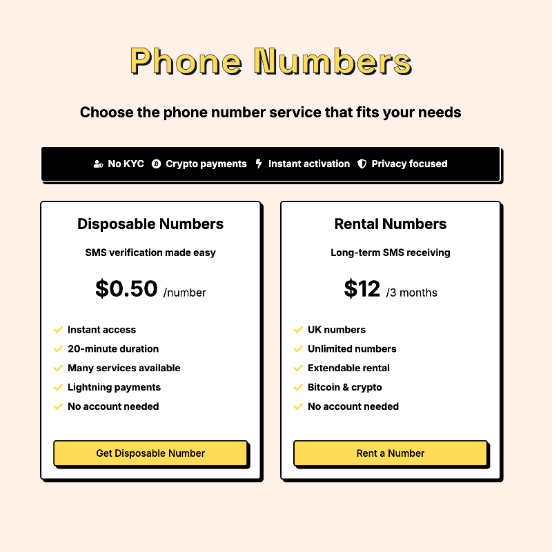 nadanada_me's tweet photo. Get Disposable &amp; Rental Numbers
No signup or app needed.