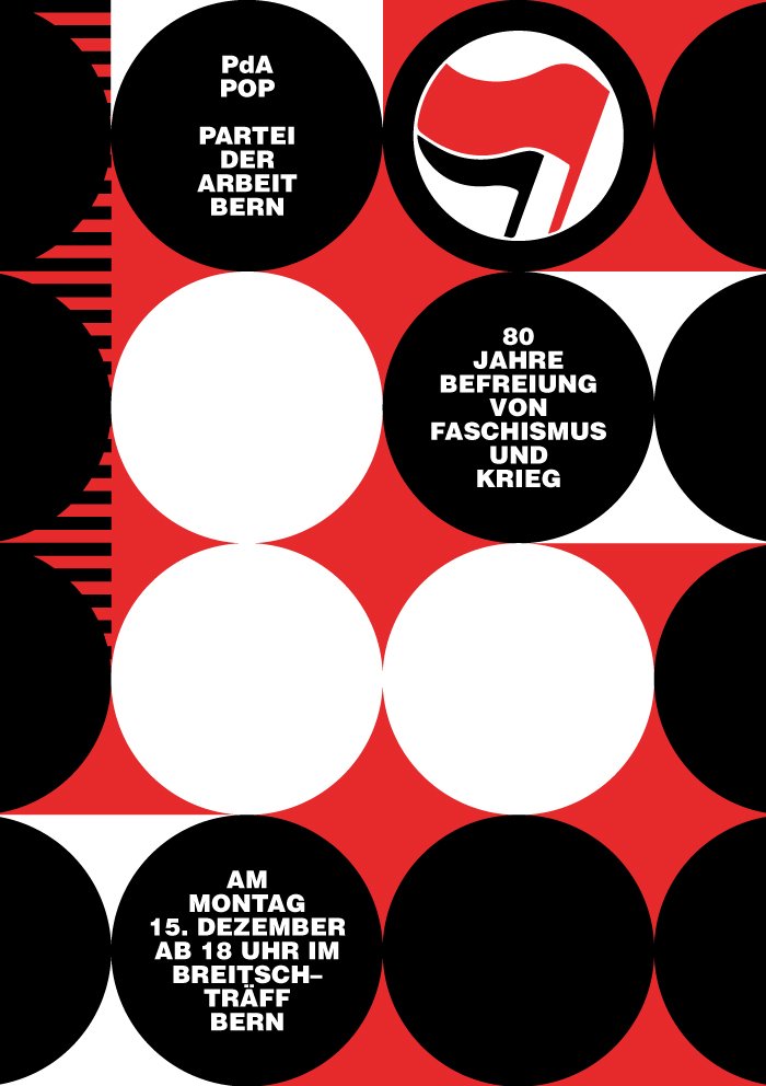 PdA Bern Reihe zu Faschismus: 15. Dezember im Breitsch-Träff in #Bern