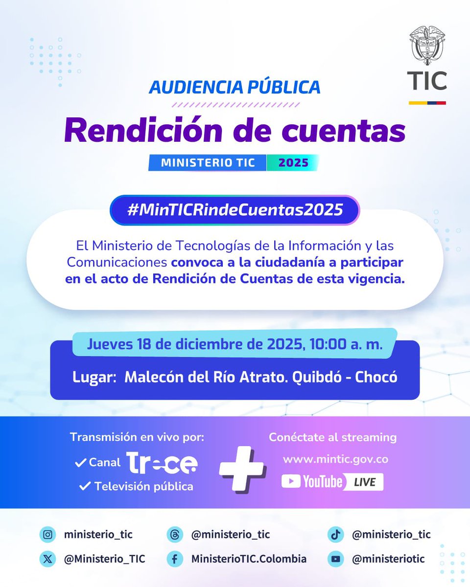 Ministerio TIC tweet media