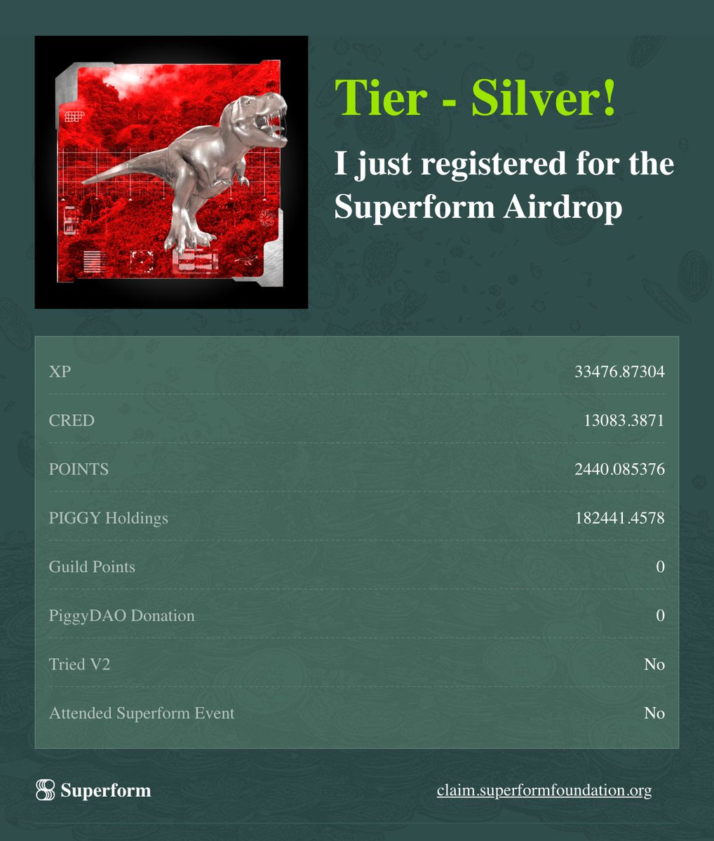WoW, market looks dead. Last chance with <a href="/superformxyz/">Superform</a> 

Up Only claim.superformfoundation.org