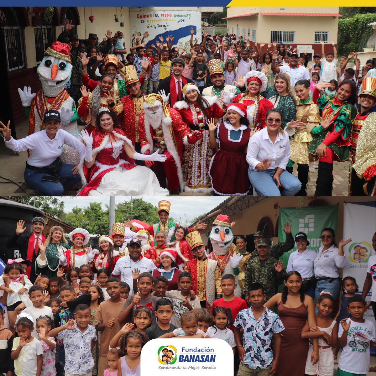 ¡Realizamos nuestra última BRIGADA SOCIAL del año 2025 en el corregimiento de Guamachito!👏🏼💚🫱🏽‍🫲🏼

Gracias a la articulación de esfuerzos, pudimos llevar bienestar integral a 460 niños y adultos de la comunidad.

¡Cerramos el año llevando salud, alegría y esperanza! 💙🌱