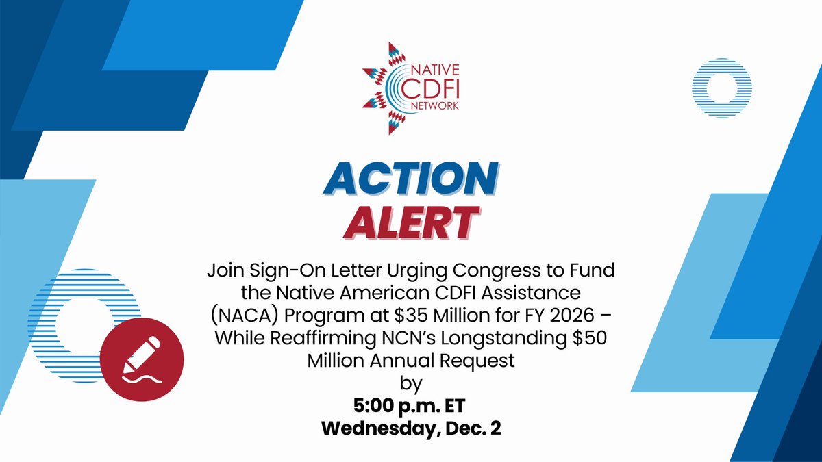 Native CDFI Network tweet media