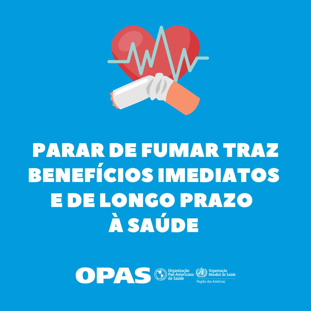 OPASOMSBrasil's tweet photo. ⚠️ O tabaco mata até metade de seus usuários.

Sempre é hora para parar de fumar. Conheça os benefícios imediatos e de longo prazo para sua saúde que esta mudança de hábito pode proporcionar.

🏥👨🏿‍⚕️ Se necessário, procure ajuda dos serviços de cessação do tabagismo.

#PareDeFumar https://t.co/5sbkqIOzuY