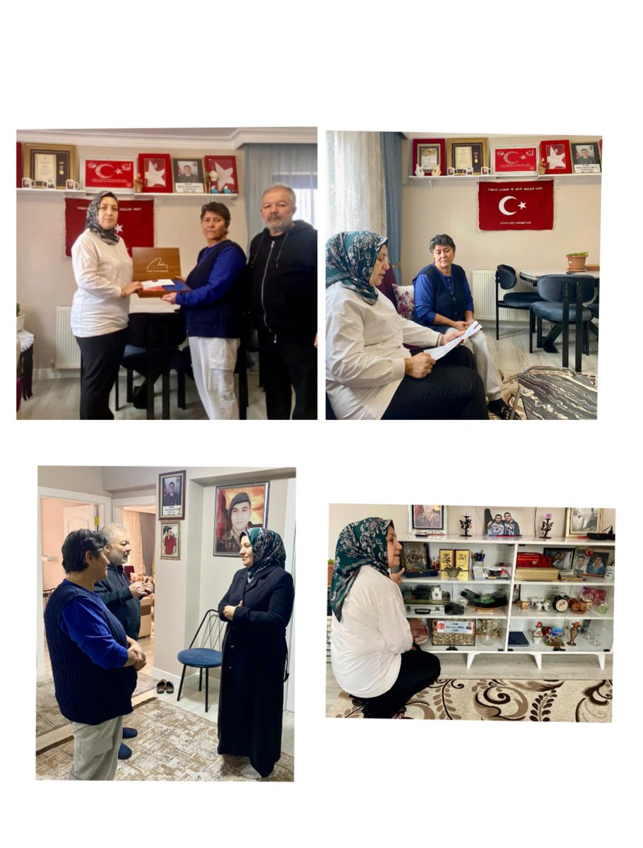 Şehit Melih Garip Ünsal'ın kıymetli ailesini ziyaret etmenin onurunu yaşadık.
​Gönül bağımızı pekiştirdiğimiz bu anlamlı buluşmada, Cumhurbaşkanımız Sayın Recep Tayyip Erdoğan'ın şehit ailemize gönderdiği mektubu büyük bir saygıyla okuduk. Sayın Cumhurbaşkanımızın her daim