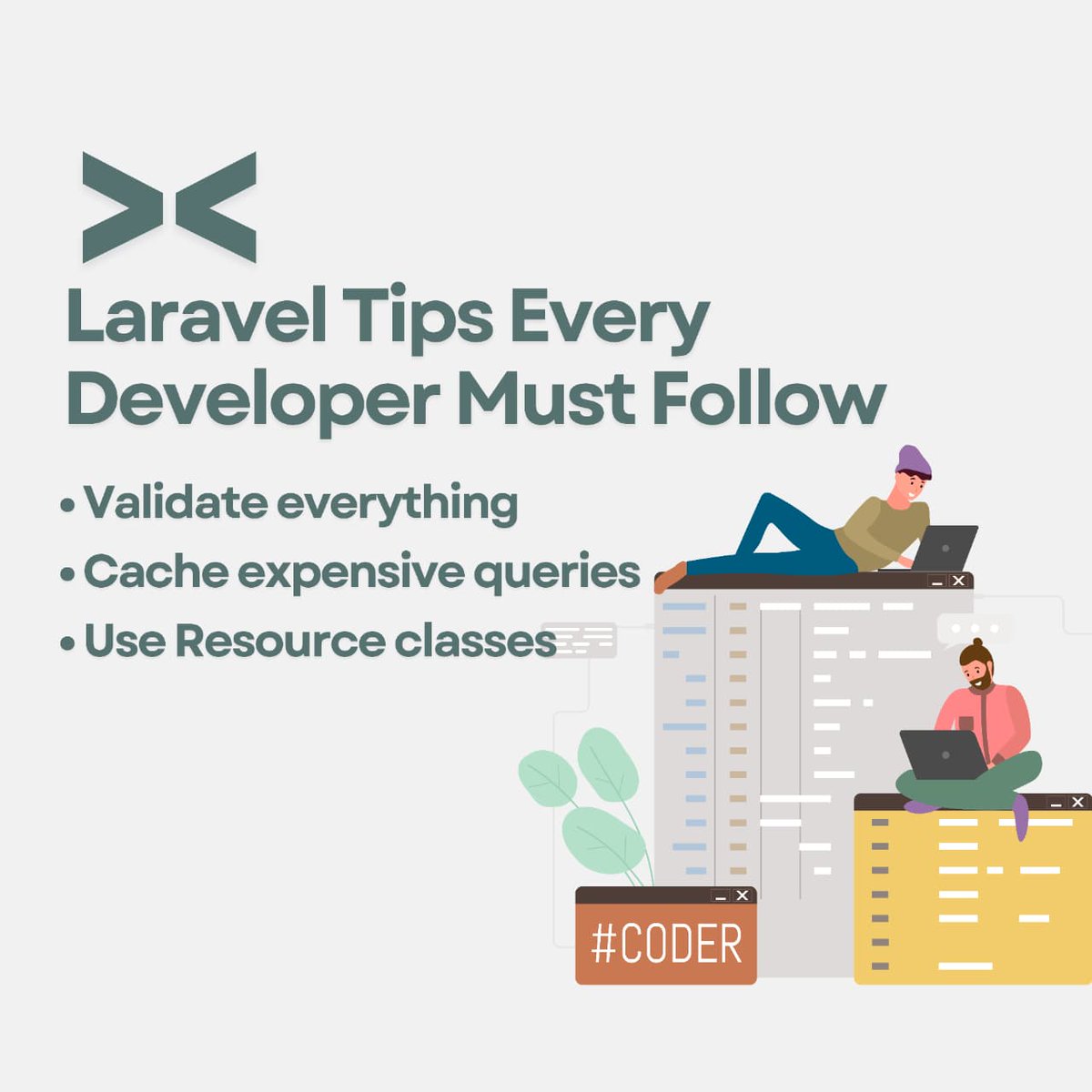 msamgank's tweet image. Laravel tips that 90% devs ignore:
- Validate everything
- Cache expensive queries
- Use Resource classes
Game-changer.
#LaravelTips #PHPDev