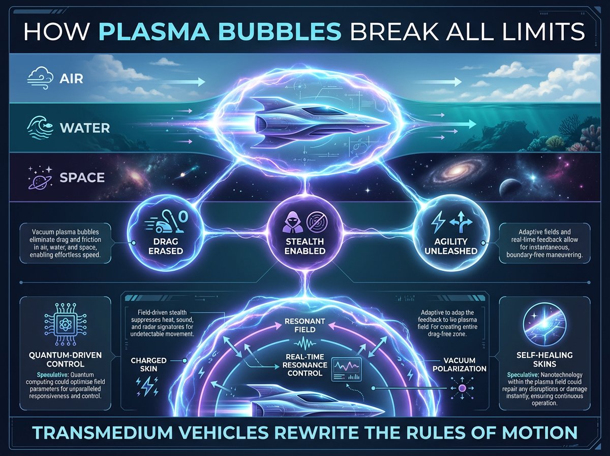 drxwilhelm's tweet photo. 🌊 Physics says medium matters. Water is 800× denser than air. Drag equations don't lie.

So explain this: Objects transitioning from space to atmosphere to underwater with ZERO performance change. No splash. No deceleration. No adaptation.

The only answer that fits: vacuum plasma bubble. Resonant cavities (300 MHz–300 GHz) + electrified charged skin + axisymmetric dielectric liner. Pais 2019: Molecules are shunted along field lines before contact. The craft never touches water or air.

PZT actuation modules + quantum-computer-driven phase control adapt sheath geometry in real time. Noble-gas plasma fills (xenon) boost vacuum polarization at the skin.

We've known how to do this since 2017. The patents are public (US10144532). We're just not building it—or we're not admitting we are.

⬅️ Yesterday: toroidal unification. Today: transmedium travel.

⏭️ Tomorrow: How this same field structure explains 40,000 mph without ripping apart.

🔁 Repost and join the Advanced Rediscovery community: https://t.co/aRwPTrb5Zj 🚀

#ZPE #ZeroPointEnergy #FreeEnergy #UAP #UFO #Disclosure #Tesla #UFOtwitter #NikolaTesla #QuantumVacuum #OverUnity #SuppressedTech #UAPDisclosure #Toroidal #HolographicUniverse #QuantumPhysics #Aether #Antigravity #Energy #Physics #Science #ColdFusion #ZeroPoint #VacuumEnergy #TeslaTech #ToroidalField