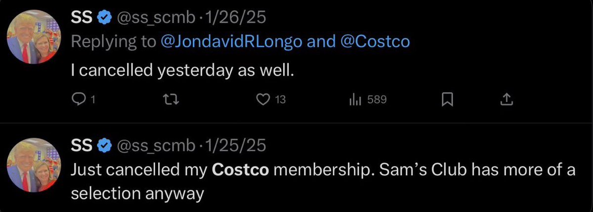 <a href="/covie_93/">Covie</a> This guy had to sign up again at Costco so he could cancel again.
That is some cancel courage.