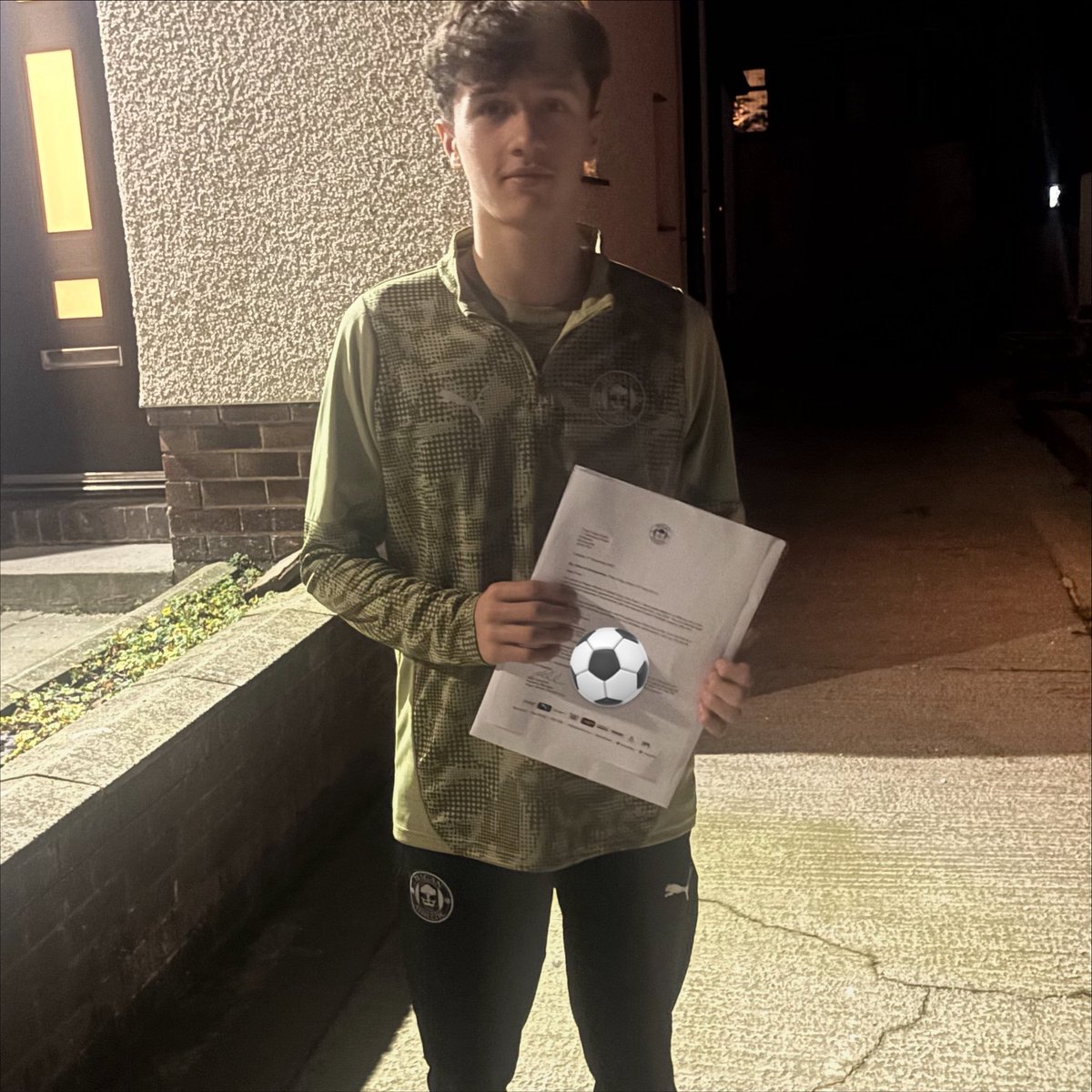 Proud Dad Moment, 2 year scholarship for my Theo! Up The Tics 🔵⚪️