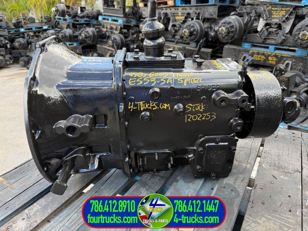 ALEJAND16611882's tweet image. 8247-1202253 - USED ES53-5A SPICER 5 SPD TRANSMISSION, CM49, CAST:C-40-15-7; EMERGENCY REAR BRAKE DRUM, 1 1/2” PUSH IMPUT SHAFT, FULLY INSPECTED INSIDE, COMPLETE, READY TO WORK, ALSO MANY TRANSMISSIONS IN STOCK #SPICER #SPICERTRANSMISSIONS #ES53-5A #ES535A #TRANSMISSIONS