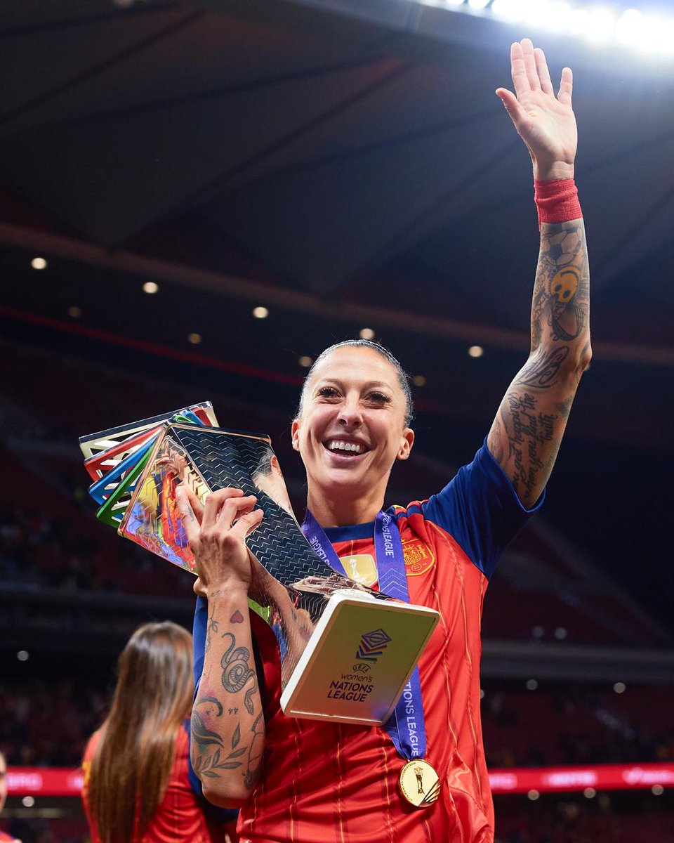 🤨 ¿Algún título más que quieras ganar antes de que se acabe el año, <a href="/Jennihermoso/">Jenn1 Hermos0</a>?

𝗣𝗿𝗲𝗴𝘂𝗻𝘁𝗮𝗺𝗼𝘀.

#LaFinalContigo | #JugarLucharYGanar