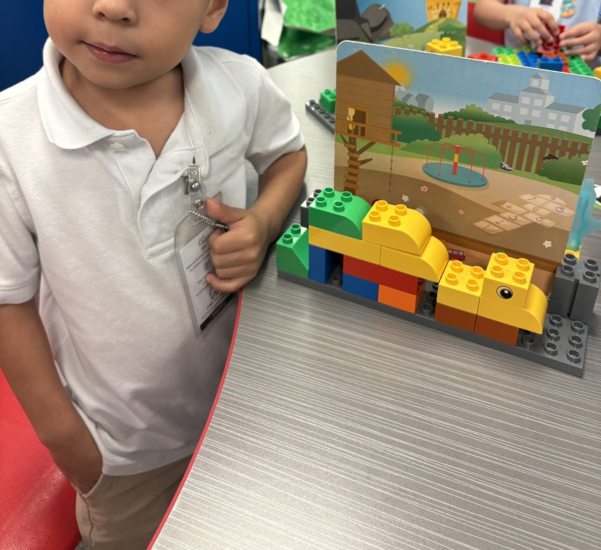 Our Pre-K engineers explored animal needs today and built their own LEGO pet scenes! 🐶🐰🦆
They designed homes, added details, and shared their creations with so much pride. <a href="/BburgCougars/">Brandenburg Cougars</a> <a href="/Enrichment_IISD/">Erin O’Connor</a>  <a href="/iInstructIrving/">Irving ISD C&I</a>