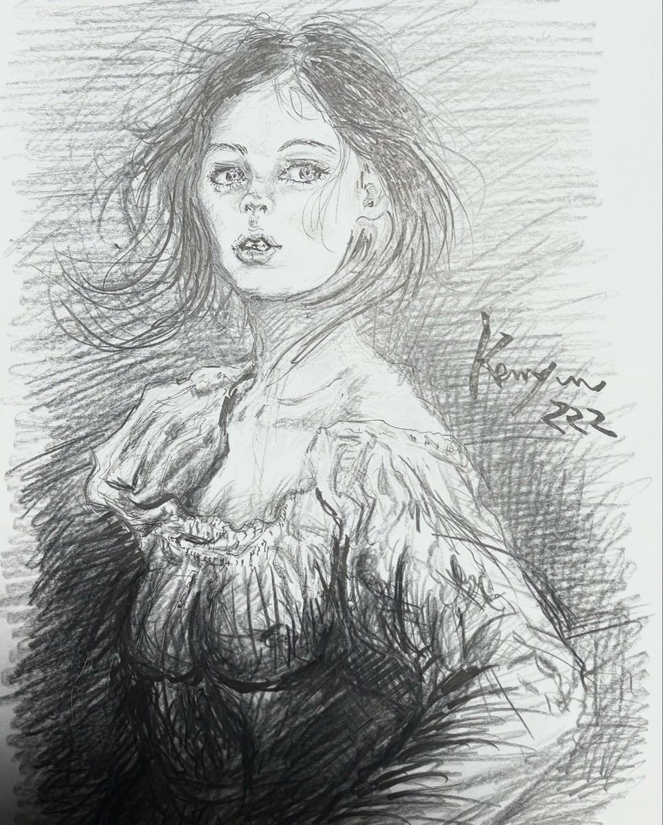 皆さま、おはようございます❣️(^^) 今日も楽しい一日を❣️ 【黒鉛筆