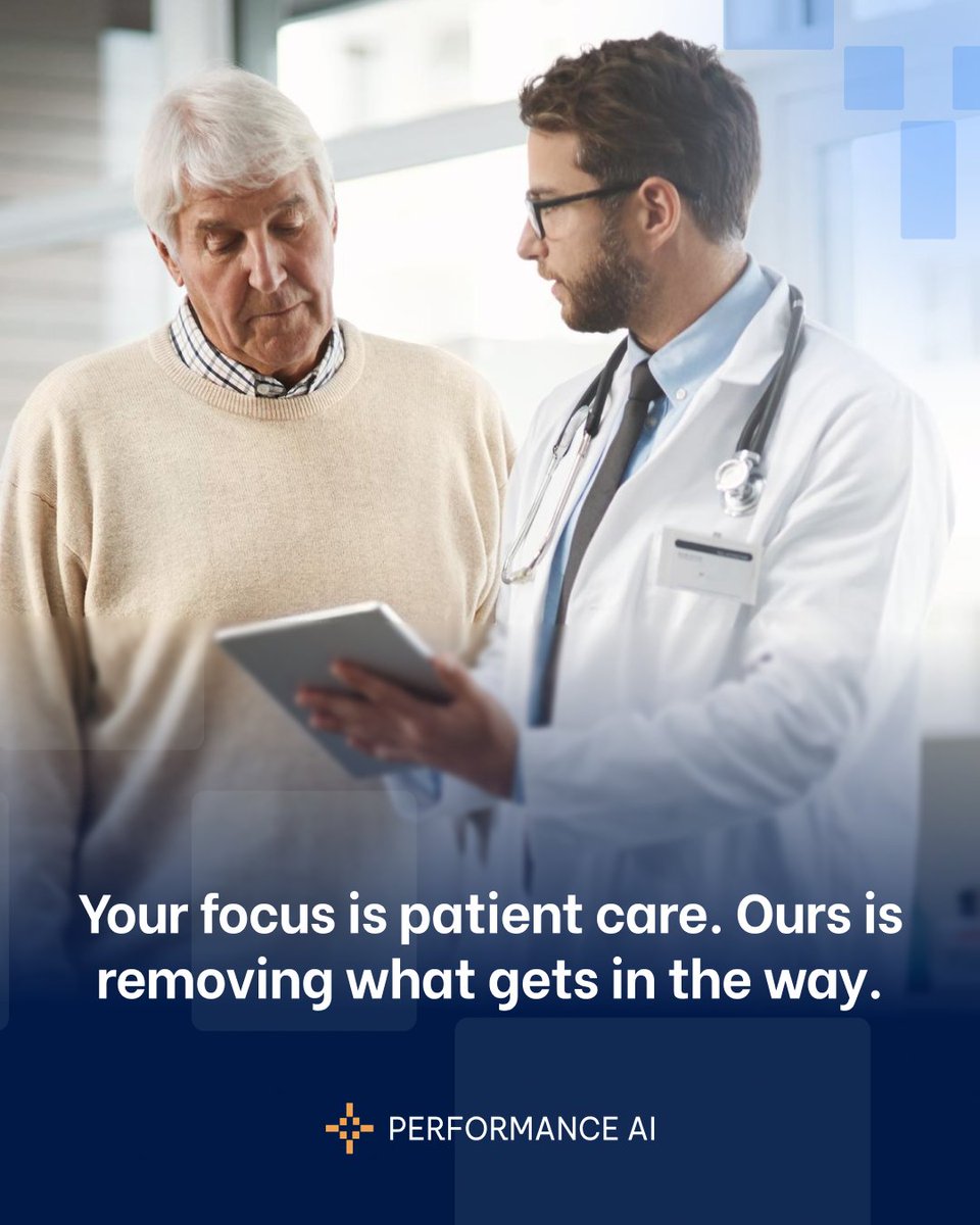 An Oklahoma clinic was losing an hour every morning chasing missing patient info. With Performance AI embedded in their EMR: documentation dropped from 10 minutes down to just 2 minutes, meaning 20+ hours were saved weekly, and denials dropped 20%. AI should make Mondays easier.