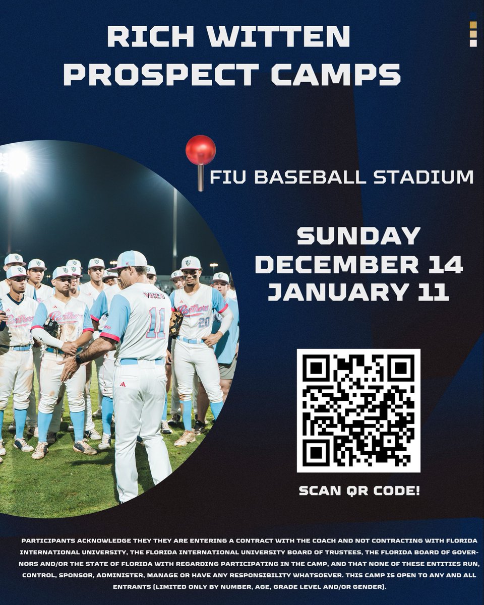 ChrisBec03's tweet photo. D1 Baseball coaches can’t recruit until March unless you come to us ! Interested in playing Division 1 in South Florida ? Come to the camp and ball out 💥🔥⚾️

https://t.co/Ra1cDppncV https://t.co/I23n7rWxbd