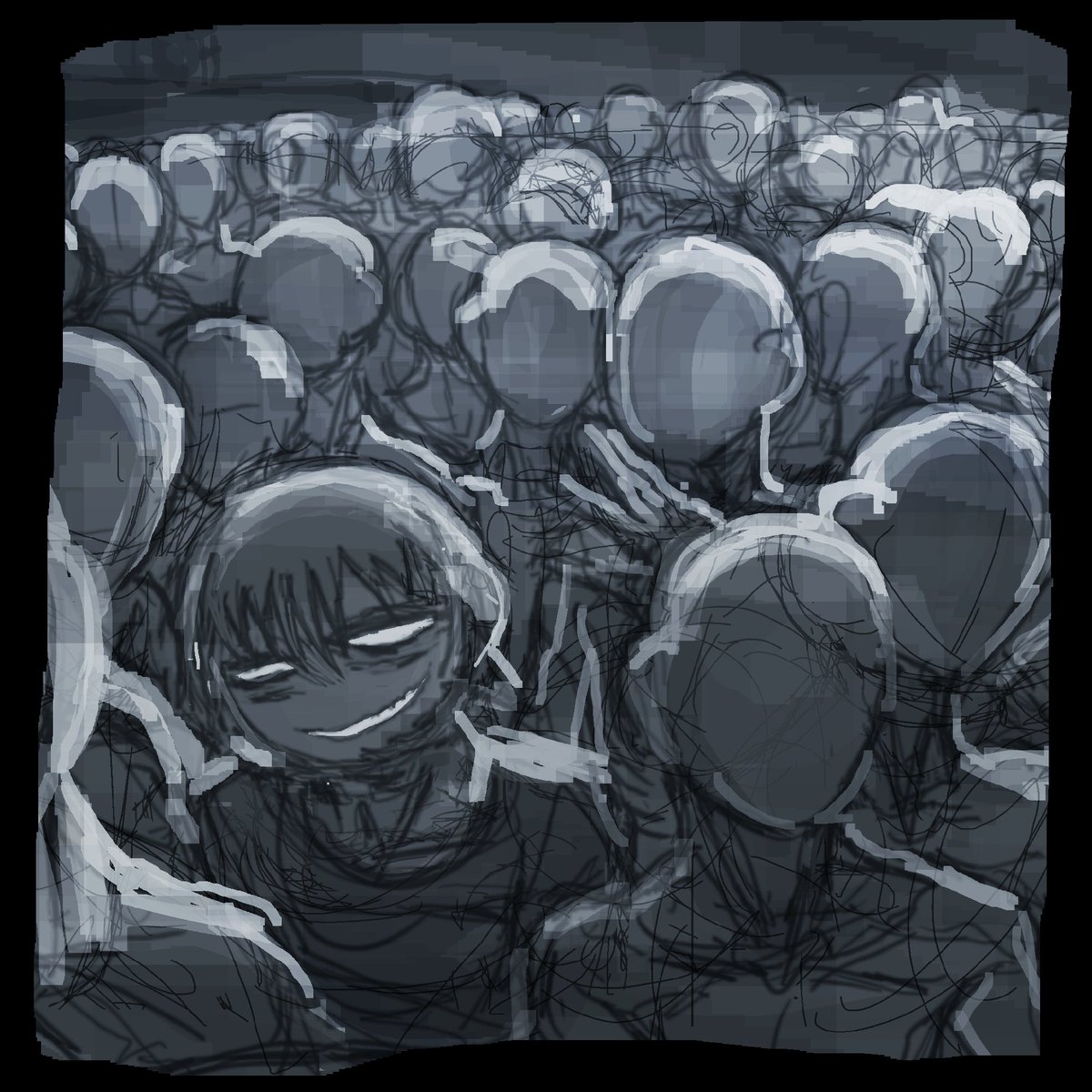 art for a radio mix on soundcloud