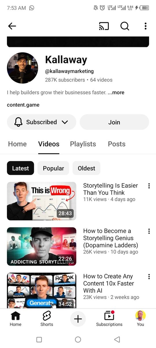 NashJohn22's tweet image. I wanted to make a post about this, thanks for reminding me in the comments..

I follow @kanekallaway 
Here on X and YouTube..

It's through his videos i learned how to use Claude ai.

I currently uses his "SCRIPT INSTRUCTIONS" to write my own scripts

You are welcome