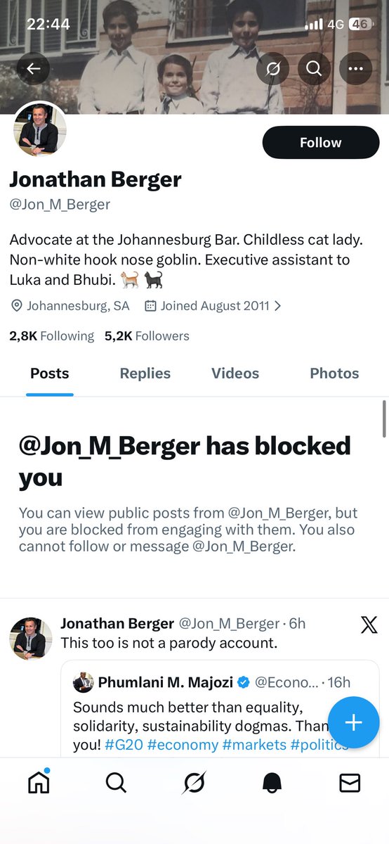 Ok so this guy responds but blocks me before I had a chance to respond back. Discovered this as my response wouldn’t go through.

Real beta male, libtard cuckary going on here.