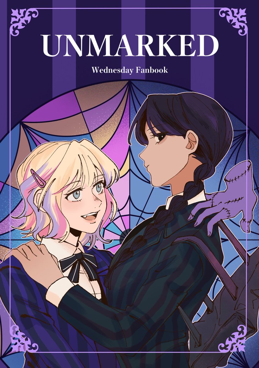 just_a_pot's tweet image. ✨ Preview of my #Wenclair fan comic! ✨

The full English digital version is now available on my Ko-fi Shop!
（You can find the link in the comments below or my Instagram highlight.)
#wednesday #enid