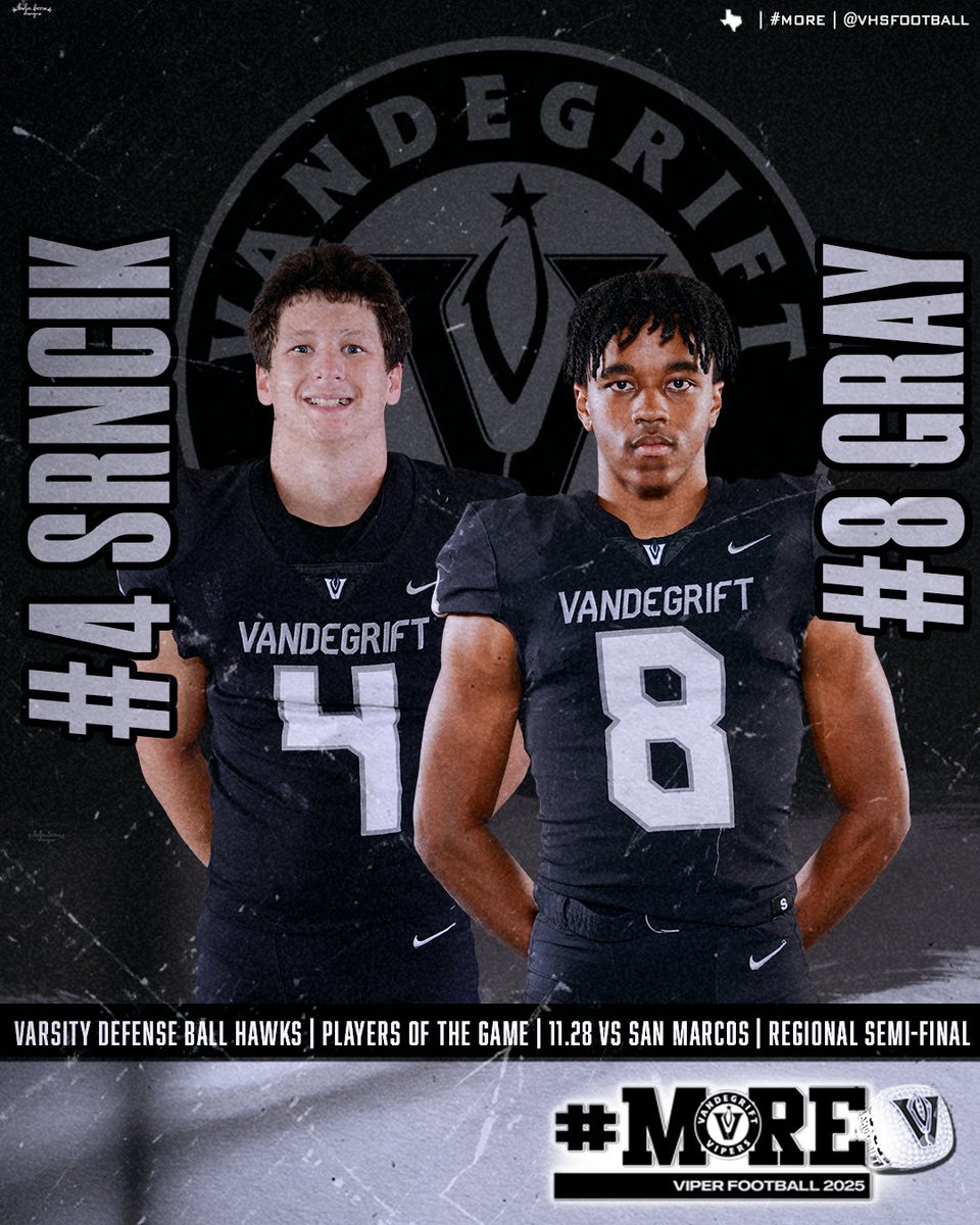 Vandegrift Football tweet media