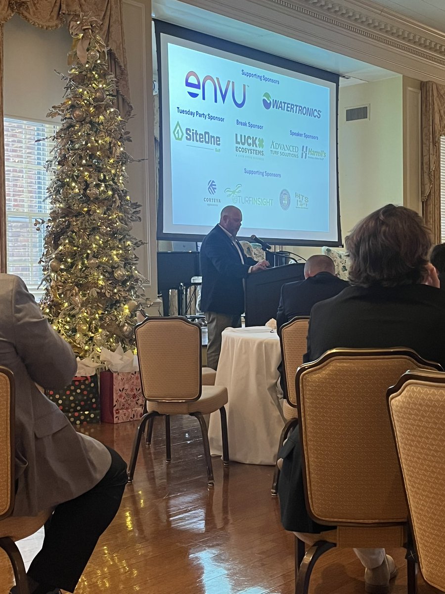 Education at the beautiful Farmington Country Club for <a href="/VirginiaGCSA/">VGCSA</a> Annual Education Conference.