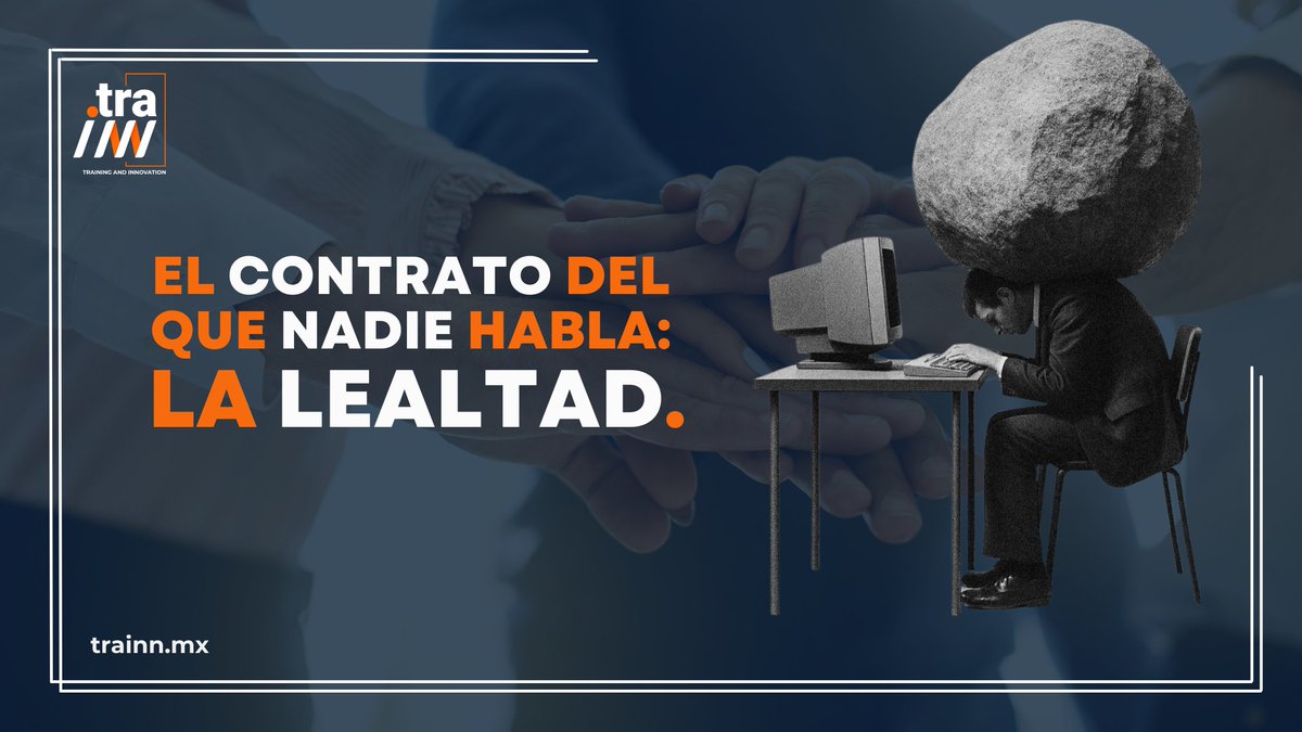 trainnmx's tweet photo. EL CONTRATO DEL QUE NADIE HABLA. 🤐
​¿Por qué tu gente se va? No es solo el sueldo.
​La lealtad no se exige, se gana con lealtad. Si no hay trato justo, se van, y eso es sentido común.  
​El nuevo contrato moral es simple: "Si me tratas bien, me quedo; si no, me voy".  
​Deja de perder talento. Descubre qué está matando la lealtad en tu empresa.
​¡Lee el artículo ahora! 👇https://t.co/UOrosJcUyl

#trainnmx #blogs #lealtad #organización #rhh