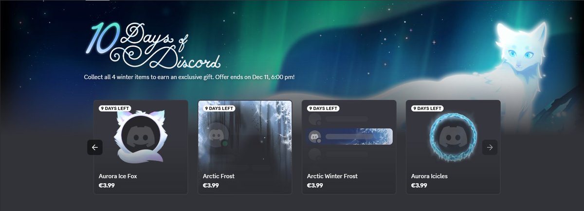 discord_dev_hq's tweet image. If you purchase these four items from the Discord Store within the next 9 days, Discord will give you a gift with a nameplate.