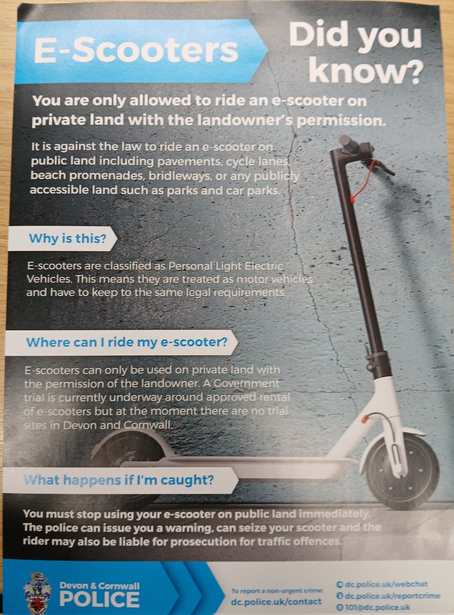 Rural East Devon Police tweet media