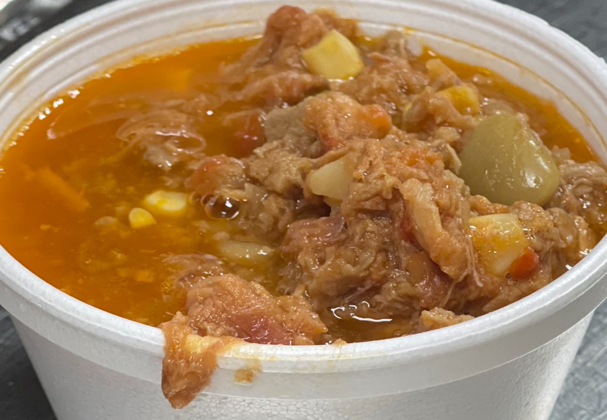 HurseyBBQ's tweet image. Brrr… it’s a little wet and nasty out there! 🥶 Warm up with a bowl (or three) of our Brunswick Stew. It’s hearty, hot, and guaranteed to thaw you out from the inside!
Stop by today and to get some pure comfort.

#BrunswickStew 
#ColdWeatherCravings 
#HurseysBBQ
#ComfortFood