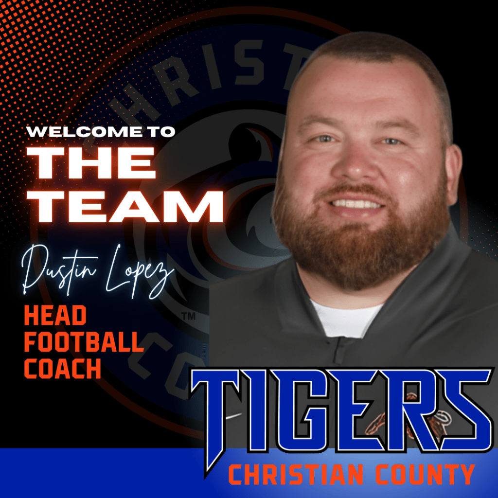 YourSportsEdge1's tweet image. Dustin Lopez Picked as First Christian County Tiger Football Coach

yoursportsedge.com/2025/12/02/dus…