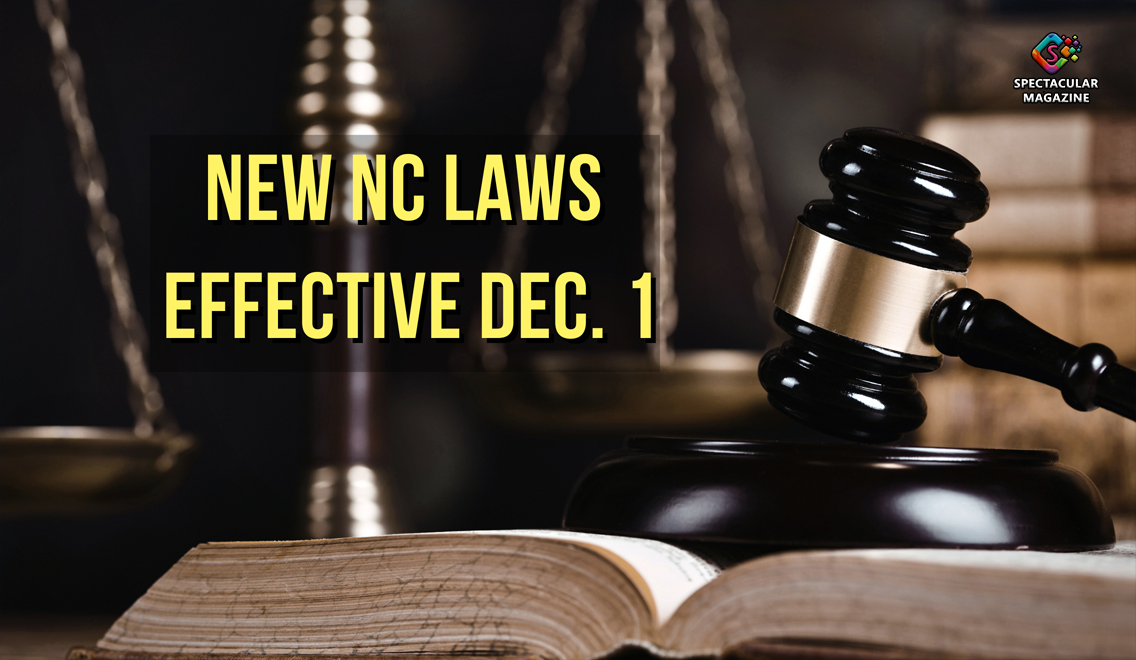 New NC laws are now in effect — from stricter bail rules to guns in schools and tougher crime penalties.

Here’s what you need to know ⬇️
spectacularmag.com/2025/12/02/new…

#SpecMagNC #NCLaws #NorthCarolina #JusticeReform