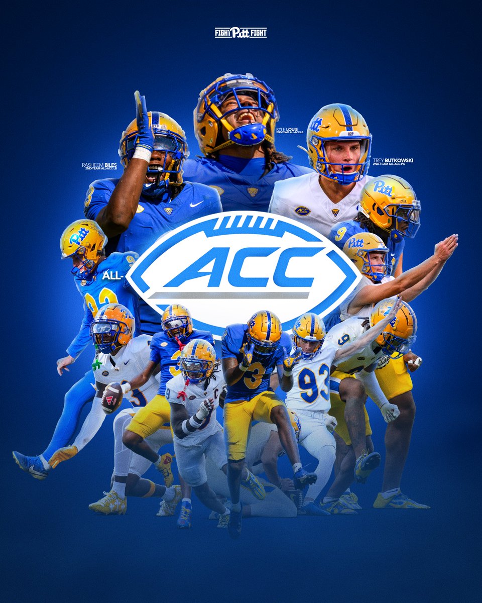 SECOND-TEAM ALL-ACC ⭐⭐⭐

Linebacker, Rasheem Biles
Placekicker, Trey Butkowski
Linebacker, Kyle Louis