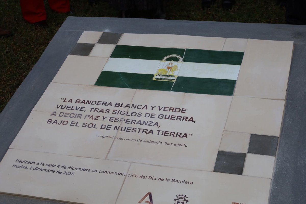 Onda Cero.
Dia 4D. Bandera de Andalucía.
Consejo Regulador Denominaciones de Origen Condado de Huelva ( 93 Aniversario)