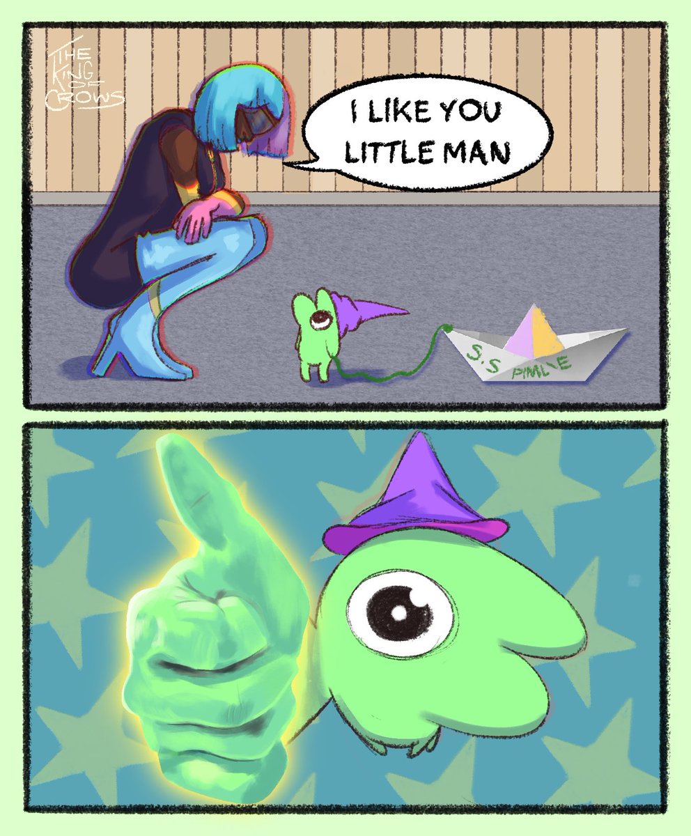 TheKingOfCrowss's tweet image. A very special comic
#dispatch #dispatchfanart #smilingfriends #SmilingCrittersFanart 
#DispatchGame