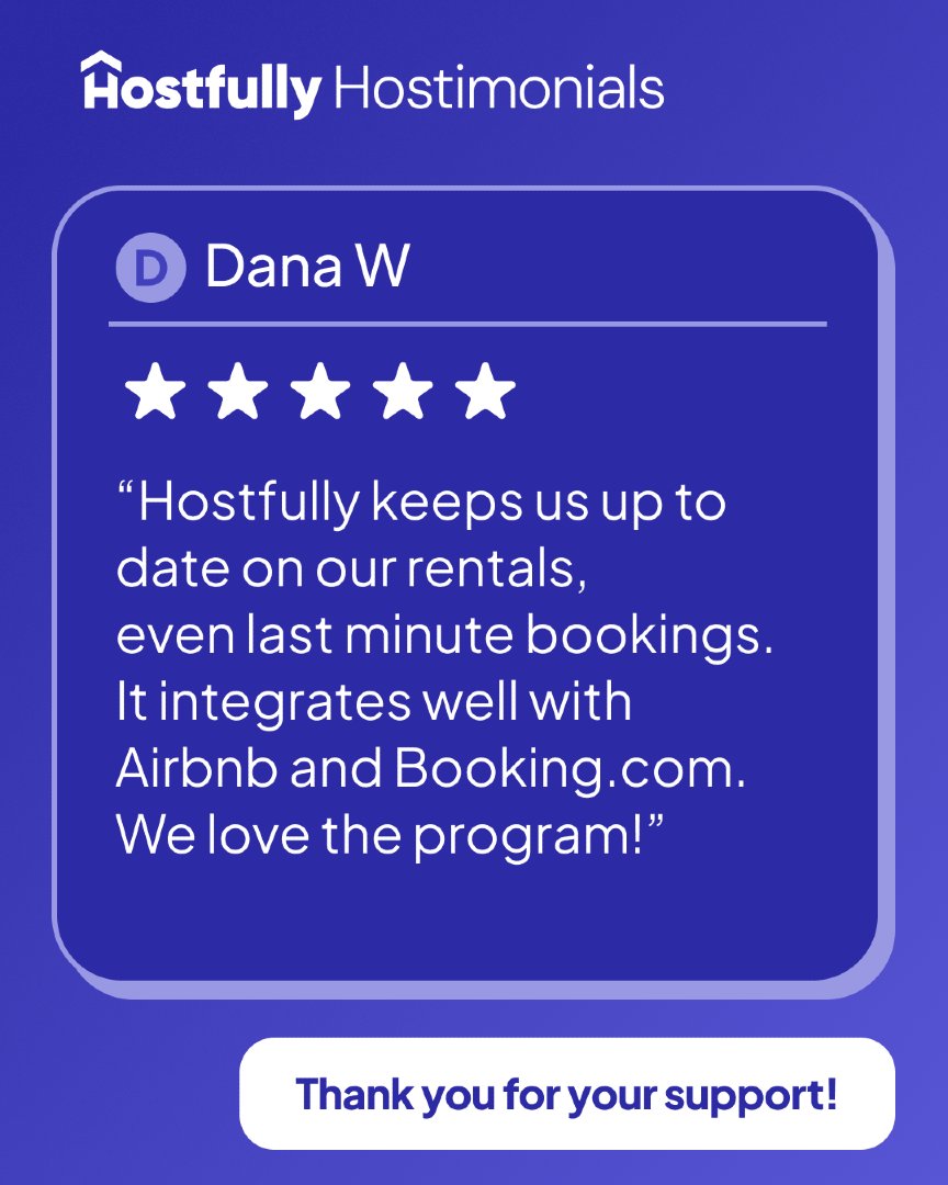Behind every testimonial is a host building something exceptional.
We’re proud to play a part in their success story. 🚀