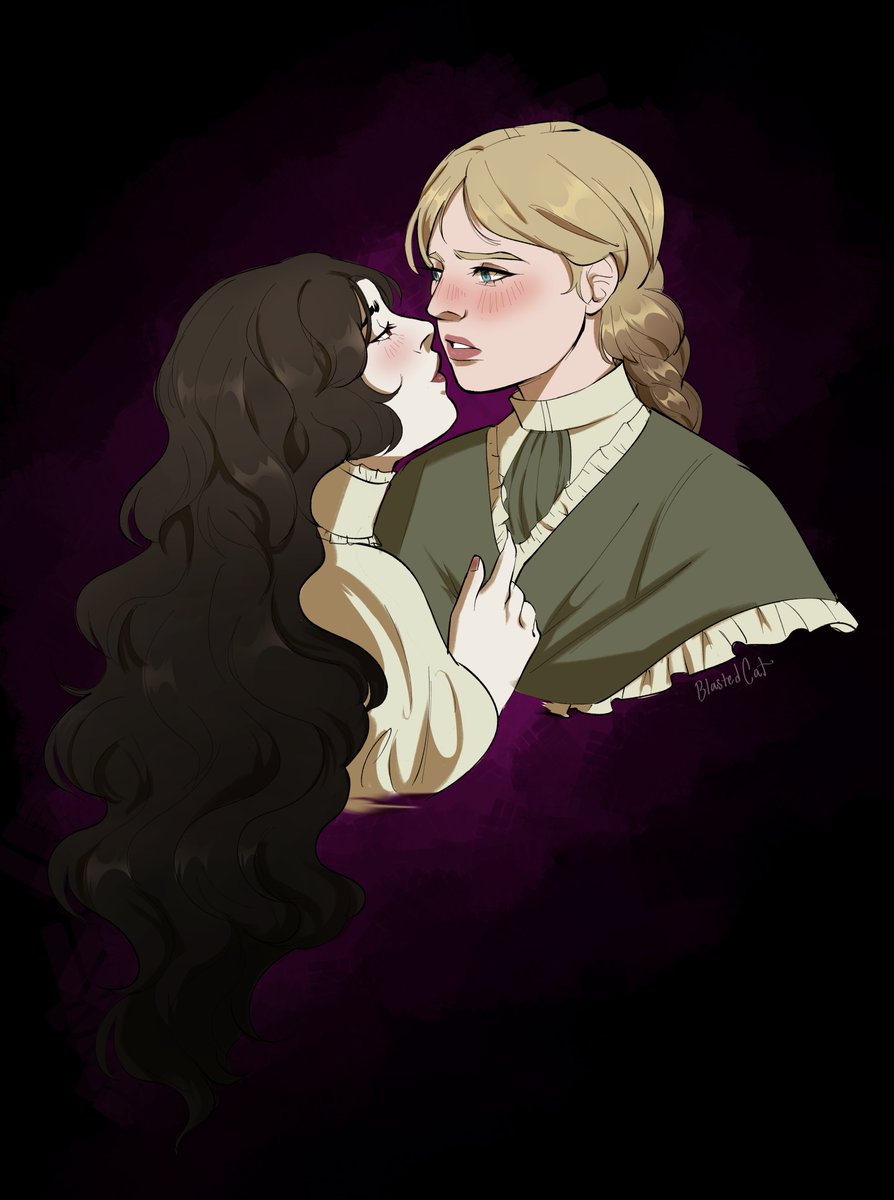 Obsessing over <a href="/sdsimper/">SD Simper | Author</a>'s Carmilla and Laura book again.  😍

#Carmilla #Vampire